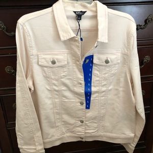 Buffalo David Bitton pink jean jacket large